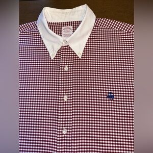 Brooks Brothers Mens XL 56in Chest LS Polo Button Up Pima Cotton Traditional Fit
